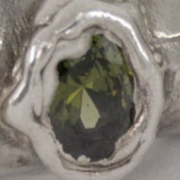 Piedra perídoto verde