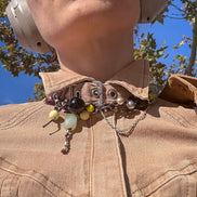 Retrato selfie beads collar