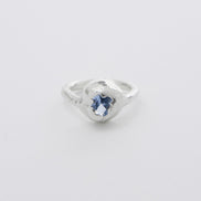 Anillo Dot Bling con circonita de color a elegir