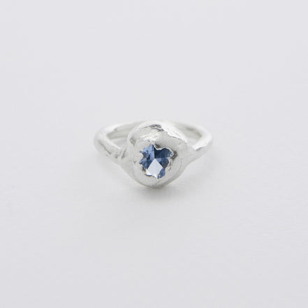 Anillo Dot Bling con circonita de color a elegir
