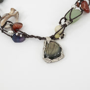 Beads labradorita